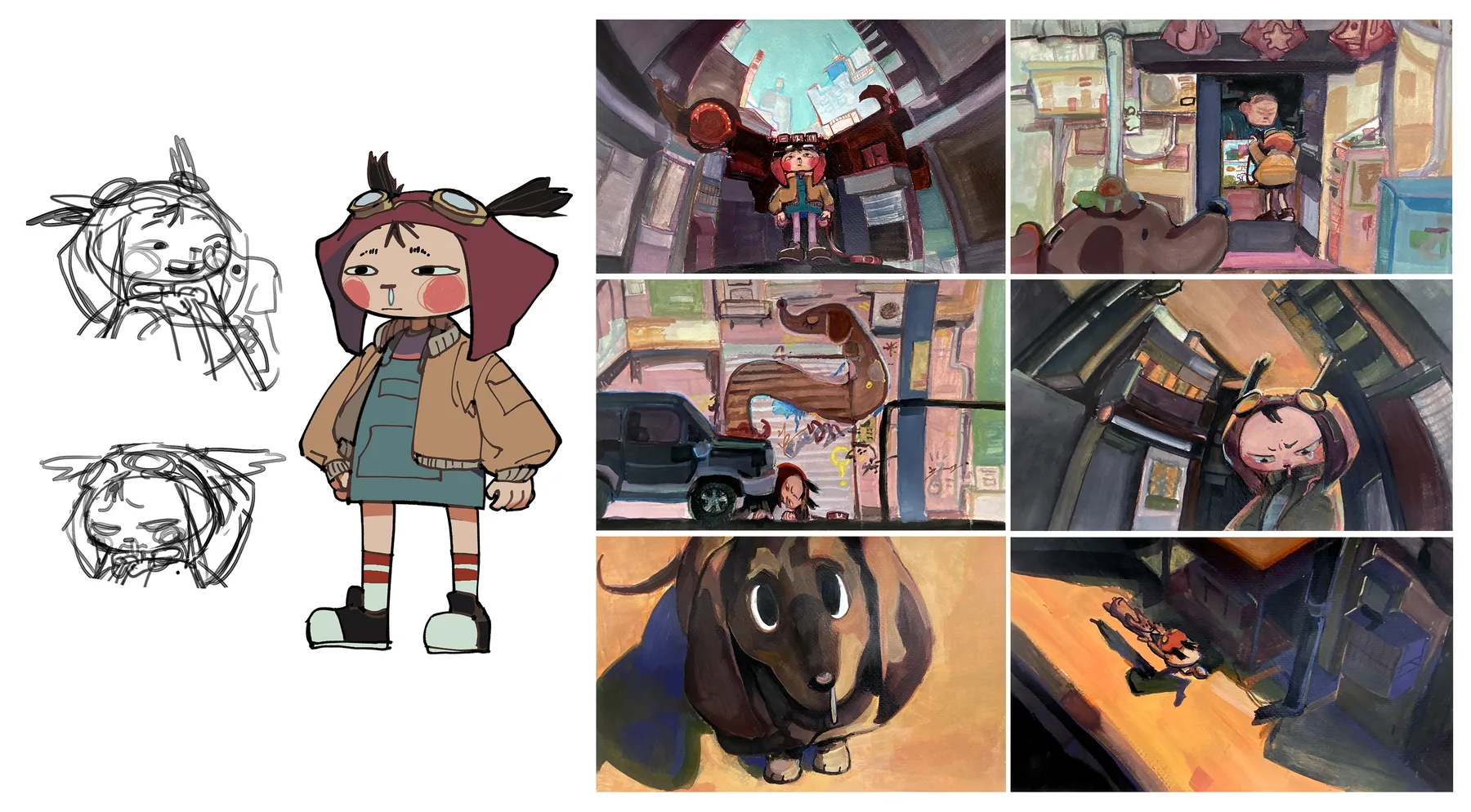 学生作品 — NPC student work