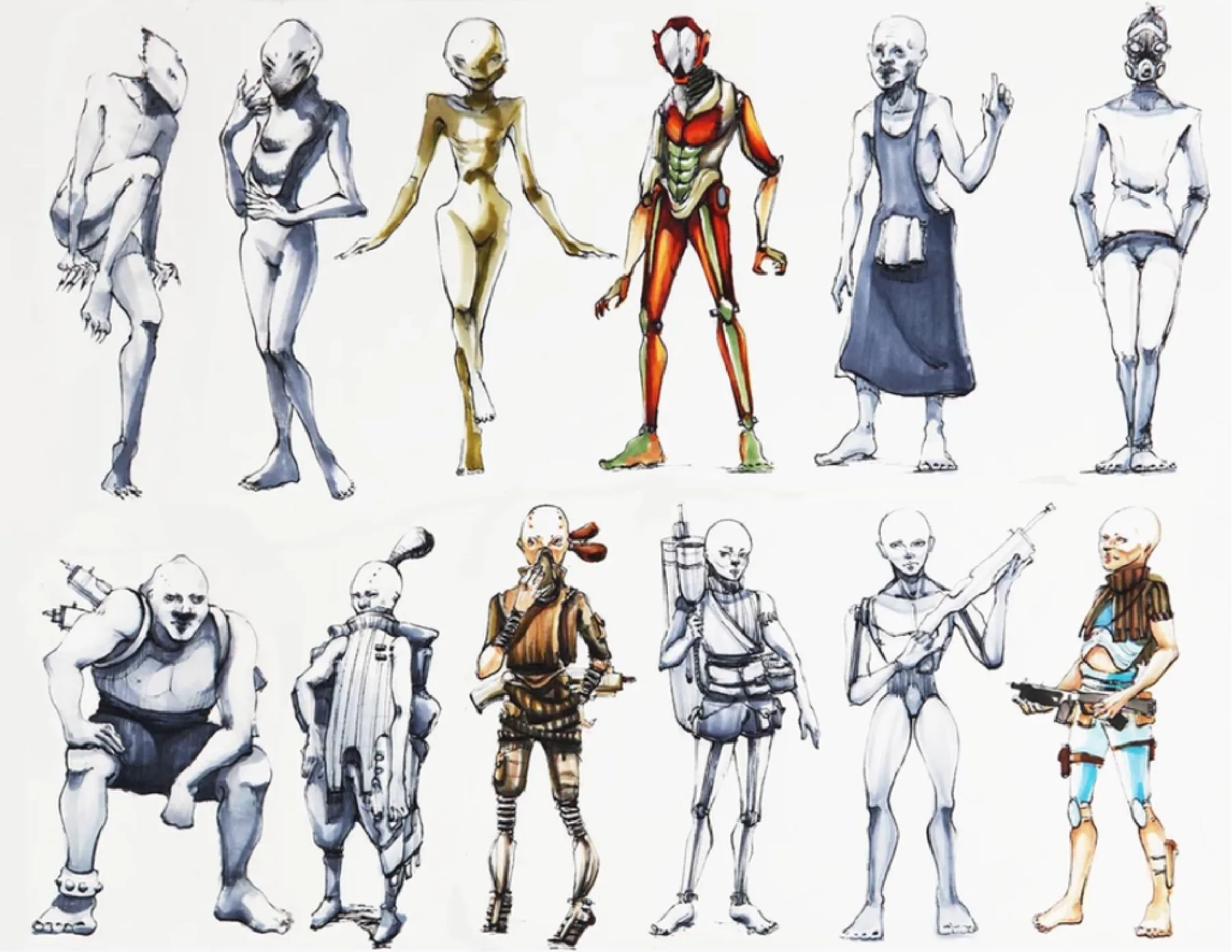 学生作品 — NPC student work