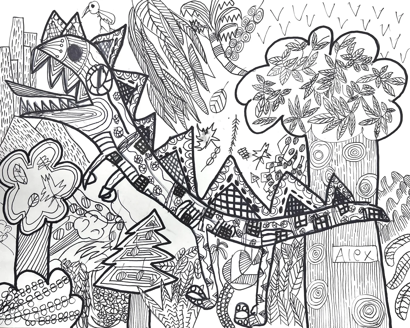 学生进步：前后对比 student work — NPC Arts Centre