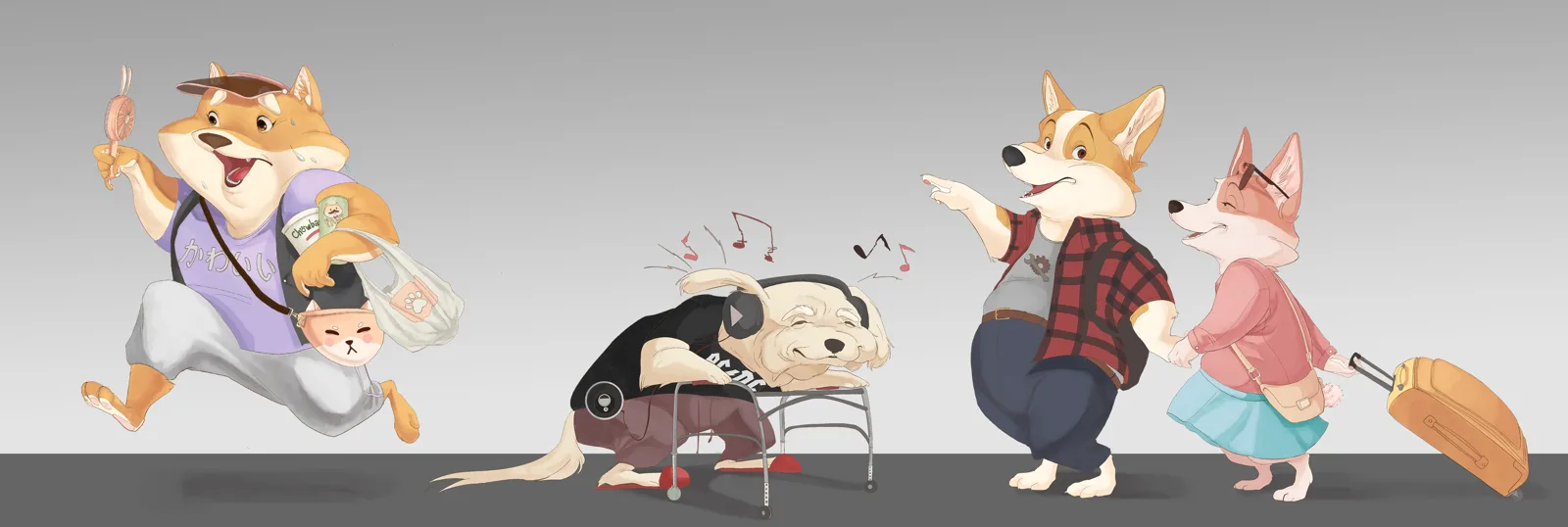 动画 — NPC student work