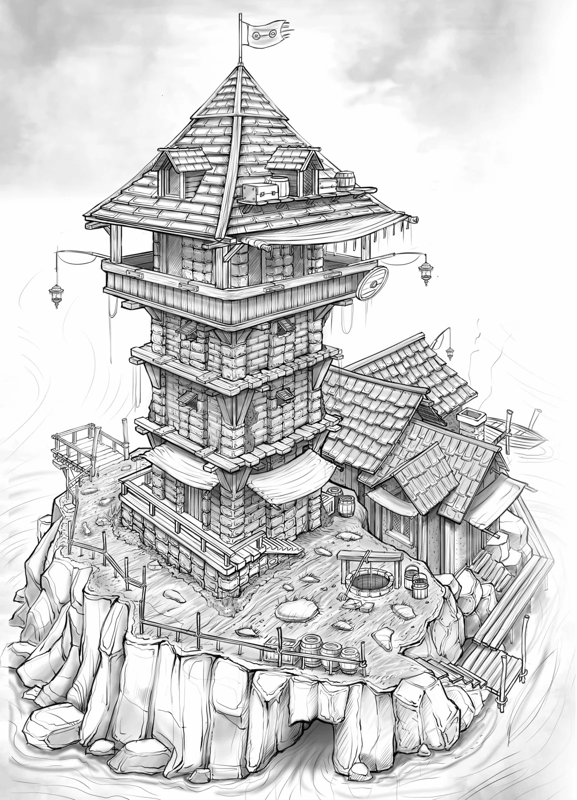 概念艺术 — NPC student work
