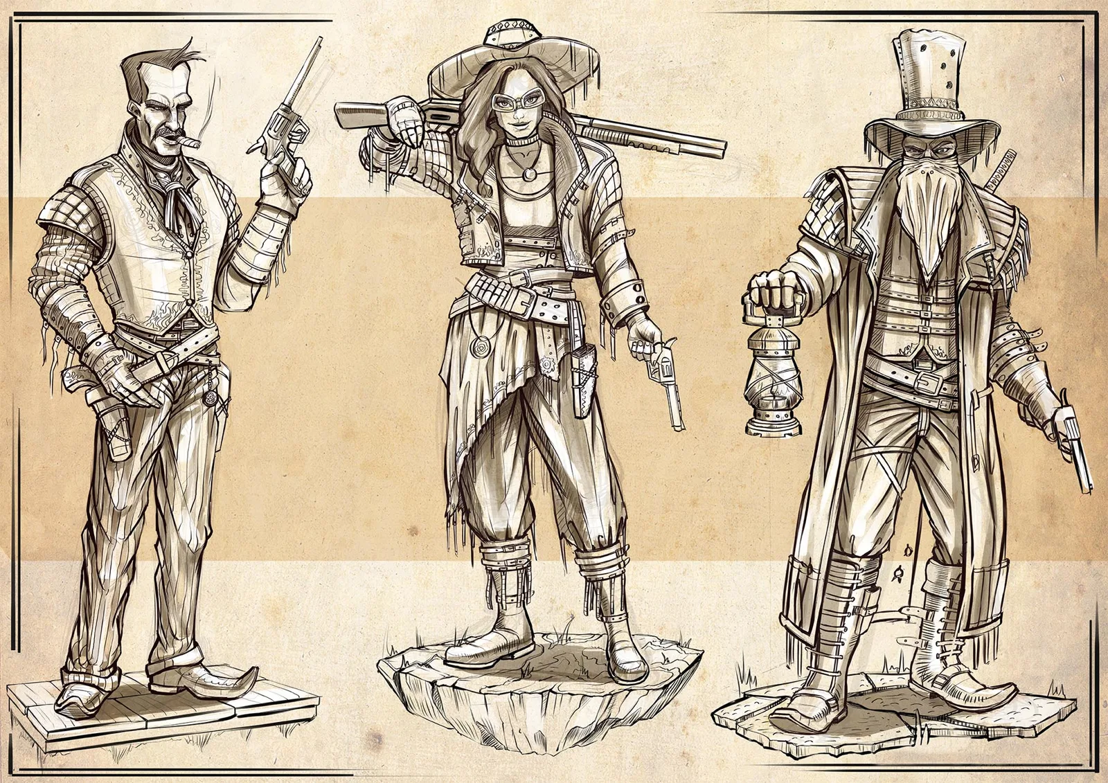 概念艺术 — NPC student work
