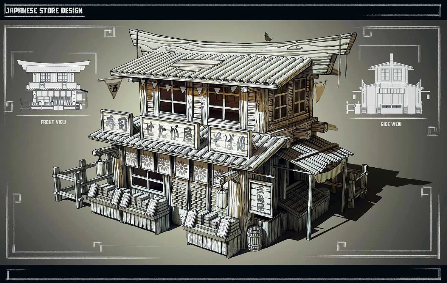 概念艺术 — NPC student work