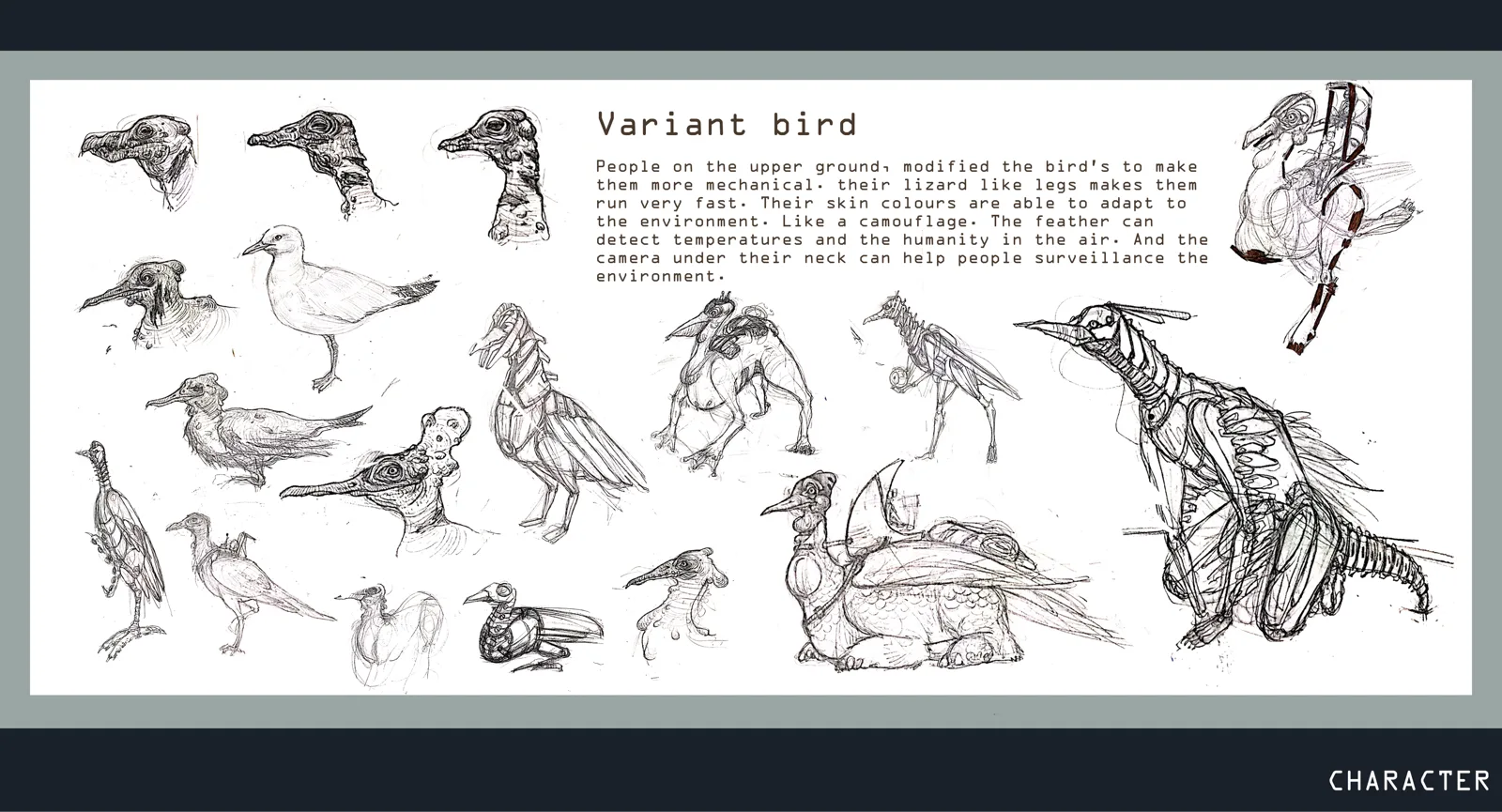 概念艺术 — NPC student work