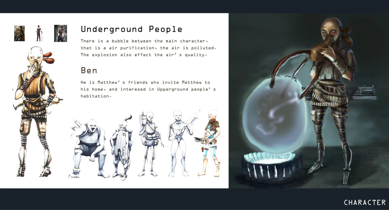 概念艺术 — NPC student work