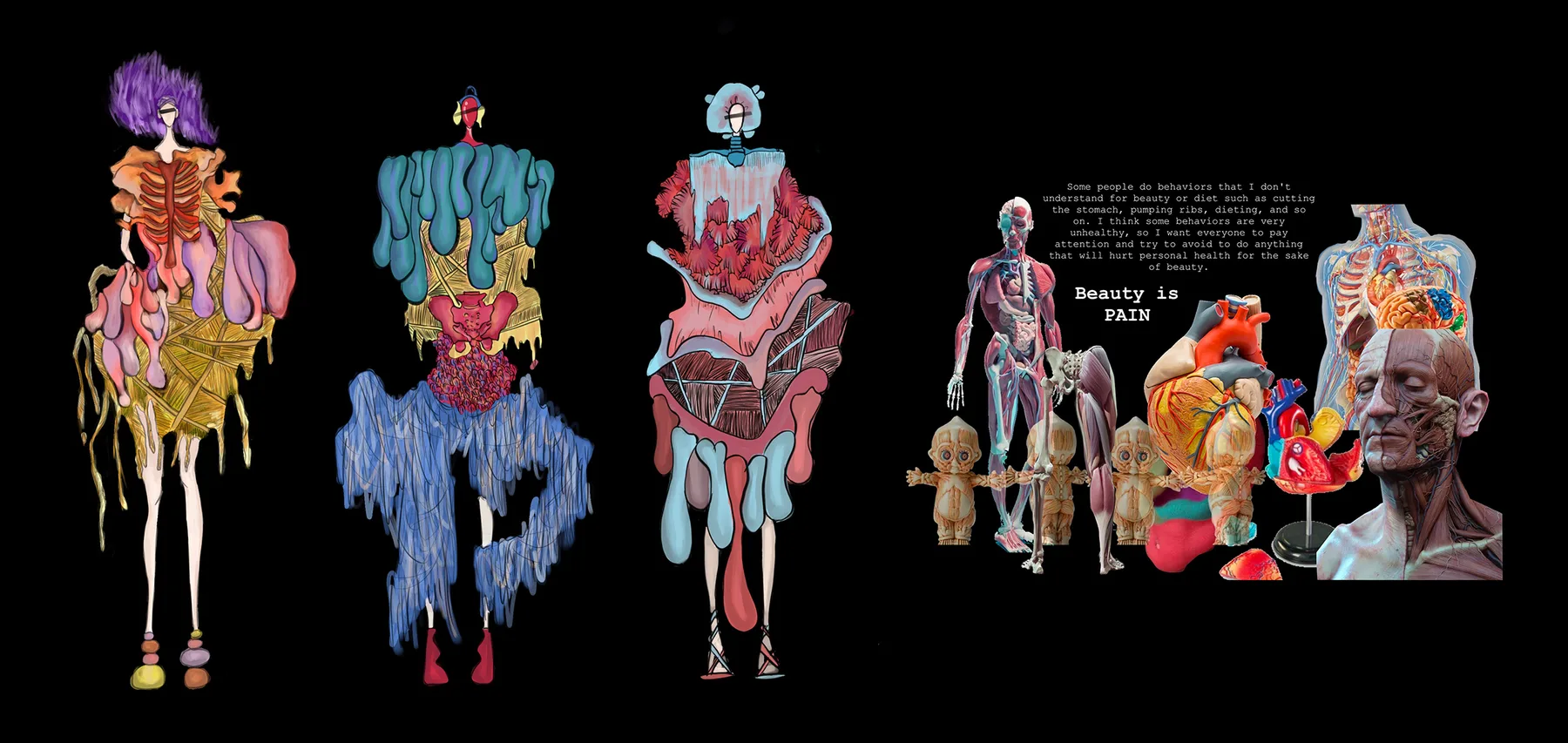 Fashion — collection line-up — NPC student work